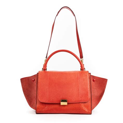 barneys celine trapeze|Celine Red Trapeze Bag Brand New From Barneys .